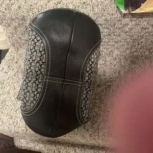 Coach | Bags | Coach Signature Hobo Handbag Black C3j 6385 | Poshmark